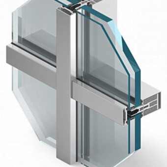 Sistema FR Glasscor muro cortina resistencia al fuego